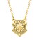 Marvel Captain Shield Yellow Flash Plated Necklace, 18" chain