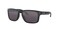 Oakley Men's OO9102 Holbrook Square Sunglasses, Matte Black on Black/Prizm Black Polarized, 57 mm