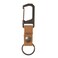 Carhartt unisex adult Nylon Duck Key Keeper, Durable Keychain With Self-locking Clip Wallet, Nylon Duck (Carhartt Brown), One Size US