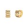Coach Women's Signature Quilted Huggie Earrings