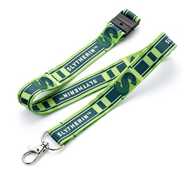 Harry Potter Slytherin Lanyard (One Size) (Green/Silver)