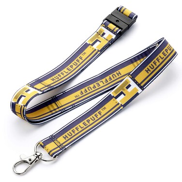 Harry Potter Hufflepuff Lanyard (One Size) (Yellow/Blue)
