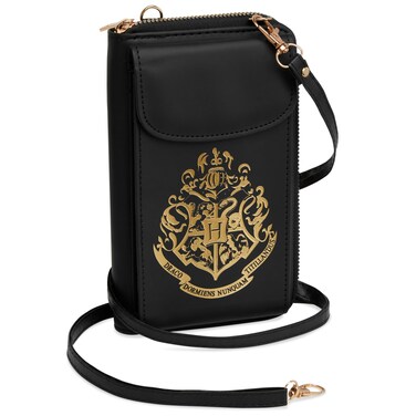 Harry Potter Womens Crossbody Bag, Cell Phone Bag with Card Slots Adjustable Strap - Womens Gifts