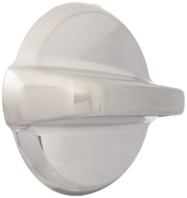 General Electric WB03T10325 Range Knob, Chrome