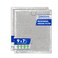 Microwave Filter Replacement 9" x 7.72" Fits WB6X486 GE Microwave Filter and Frigidaire 5304408977 - Aluminum Mesh Screen Grease Filter - Filters Air Entering Over the Range Oven Vent Fan (2-Pack)