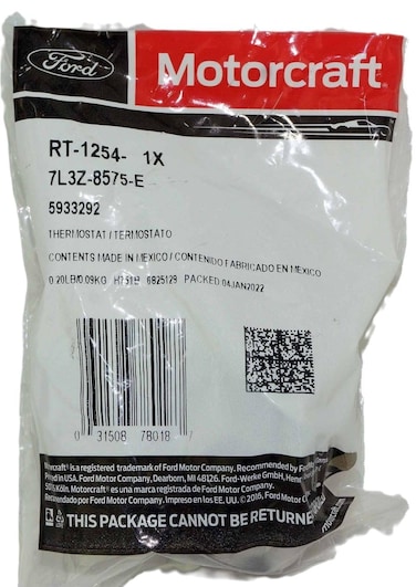 Motorcraft Thermostat Assembly - RT1254