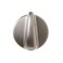 GE WB03T10266 Genuine OEM Control Knob (Stainless Steel) for GE Range/Stove/Ovens