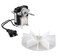 Universal Bathroom Vent Fan Motor Replacement Electric Motors Kit SM550 Compatible with Nutone Broan 50 CFM120V Replace C01575 65100 EM550 EM750