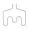 GE WB44K10012 Genuine OEM Bake Element for GE Electric Ovens