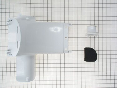 WR49X10091 GE Refrigerator Refrigerator Damper Assembly