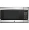 GE Countertop Microwave Oven, Compact 1.1 Cubic Ft., 950-watt Capacity, 6 Auto Cooking Settings, Child-Lock Technology, Kitchen Essentials for the Countertop, Dorm Room or Apartment, Stainless Steel
