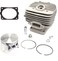 Meteor Cylinder &amp; Piston Kit + Gasket for Stihl 066 MS660 54mm Rep 1122 020 1211,nikasil Plating Excellent Quality Made in Italy