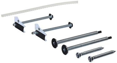 General Electric WB06X10889 Microwave Hardware Kit, Silver