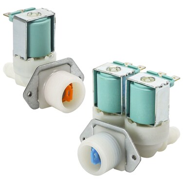 DC62-30312J &amp; DC62-30314K Washer Cold and Hot Side Water Valve Set Replacement for Kenmore Samsung Washer 1810145 DC62-30314H AP4204535 by TOMOON