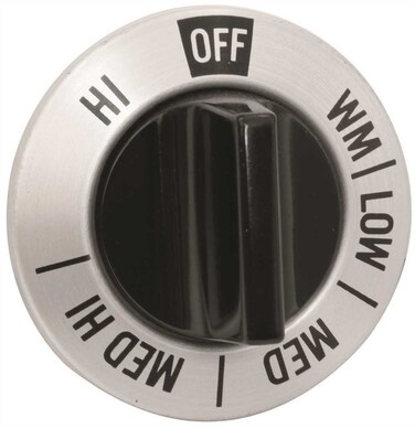 Exact Replacement Parts GIDDS-524117 Surface Unit Knob, Replaces Ge Wb3X464