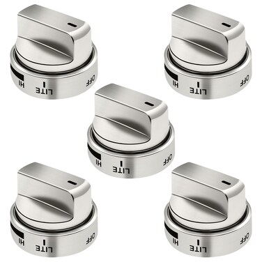 Azdele AEZ73453509 lg Stove knobs Replacements Fit for lg Gas Range/Oven LRG3036ST LRG3095ST LRG3091ST LRG3093ST LRG3035ST LDG3036ST,Replaces AEZ72909008 AP5669773 2347547 PS7321756 etc
