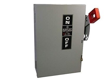 GE Industrial Systems THN3362 240/480/600 Volt AC 3 Pole 60 Amp Heavy Duty Non-F, N/A