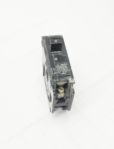 General Electric GETHQB1130 GE THQB1130 1P 30A 120V Bolt-ON CB, Black