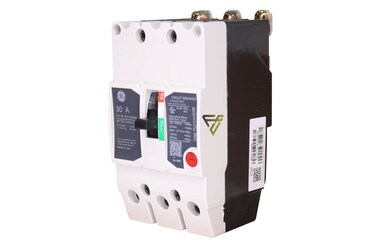 GE Distribution TEYL3030B Molded Case Circuit Breaker 30 Amp 480/277 Volt AC 250 Volt DC 3-Pole Bolt-On Mount
