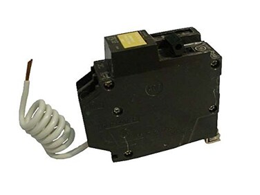 GE THQB1115AF2 Circuit Breaker,15A,Bolt On,120/240V,1P