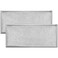 Fits for Whirlpool W10208631A Microwave Grease Filter - Approx 13" x 6" (2-Pack) by AMI PARTS
