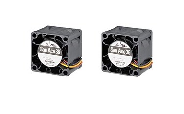 Lot 2X ExtraCooling New Replacement (Fans only) Compatible for TT58F Dell 8132 8132F (7D1GN) Fan Assembly