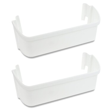 UPGRADED Lifetime Appliance 2 x 240323001 Refrigerator Door Shelf Replacement Bin Compatible with Frigidaire Replacement Parts, Refrigerator Shelf Kenmore Frigidaire Door Shelf Replacement 240323000