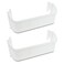 UPGRADED Lifetime Appliance 2 x 240323001 Refrigerator Door Shelf Replacement Bin Compatible with Frigidaire Replacement Parts, Refrigerator Shelf Kenmore Frigidaire Door Shelf Replacement 240323000