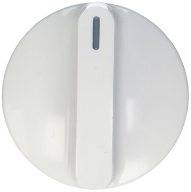 GE WH01X10313 Knob Clip Replacement, 2"L x 2"W, White