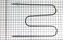 GE WB44X232 Range/Stove/Oven Broil Element, black
