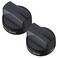 W10339442 Whirlpool Stove Knobs Cooktop Surface Burner Control Knobs Black Compatible with Whirlpool Gas Range/Stove/Oven - Repalces: W10339442, WPW10339442VP, 2311008, AP6019877 (2 Pack)