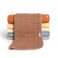 Gerber Baby Unisex Muslin Burp Cloths 6-Pack, Multi Browns, Large Size 20" x 10