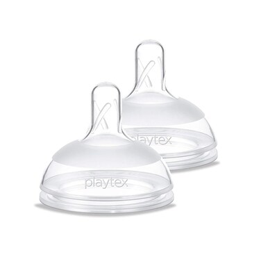 Playtex NaturaLatchNipple, Slow Flow, 2-Count