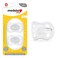 Medela Baby Pacifier   Newborn 0-2 Months   2-Pack   Includes sterilizing case   Silicone- and BPA-Free   Supports Natural Suckling   Clear