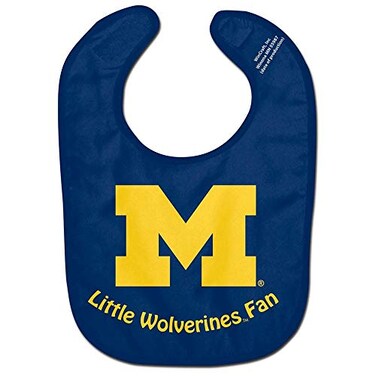 WinCraft NCAA University of Michigan WCRA1995113 All Pro Baby Bib