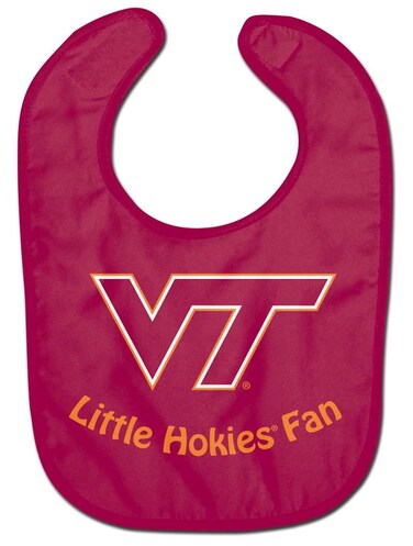 WinCraft NCAA Virginia Tech WCRA2017414 All Pro Baby Bib Red