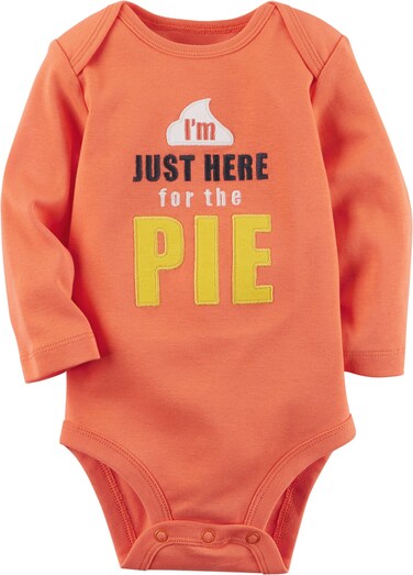 Carters Baby Here For The Pie Collectible Bodysuit 3 Months