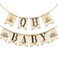 Oh Baby Banner for Winnie Baby Shower Decorations Classic The Pooh Baby Shower Banner for Birthday Party Decorations