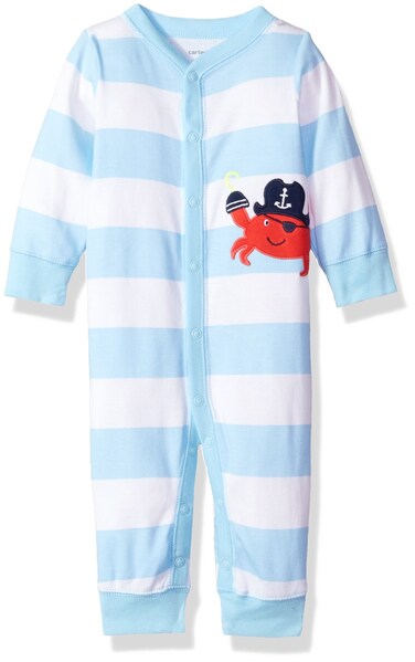 Carter's Baby Boys' Interlock 115g240, Blue, NB