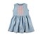 Carters Baby Girls Chambray Embroidered Dress 3 Months