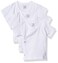 Gerber baby girls 3-pack Short-sleeve Side-snap Shirt infant and toddler hoodies, White, Newborn US