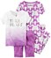 Carter's Baby Girls' 4 Pc Cotton 331g230, Print, 12M