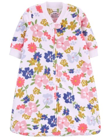 Carter's Unisex Baby Sleep Bag (Multi Floral, 6-9 Months)