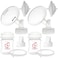 Nenesupply 21mm Pump Parts Compatible with Spectra S2 Spectra S1 9 Plus Breast Pump Replace Spectra Pump Parts Replace Spectra S2 Accessories Flange Duckbill Valve Tubing Backflow Protector
