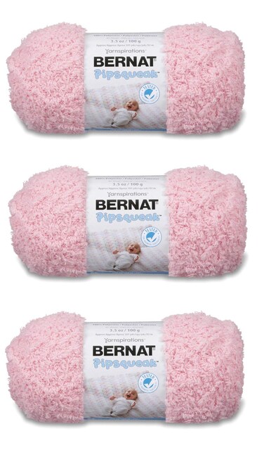Bernat Pipsqueak Yarn (3-Pack) Tickle Me Pink 162059-594213