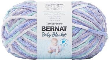 Bernat Baby Blanket Big Ball Yarn-Posey Purple
