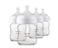 Philips AVENT Glass Natural Baby Bottle with Natural Response Nipple, Clear, 4oz, 4pk, SCY910/04