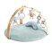 Ingenuity Cozy Spot Reversible Duvet Activity Gym &amp; Play Mat with Wooden Toy bar - Loamy, Newborn and up
