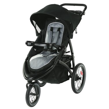 Graco FastAction Jogger LX Stroller - Drive, Convenient One-Hand Fold, Infant Car Seat Compatible, Ideal for Parents on The Go