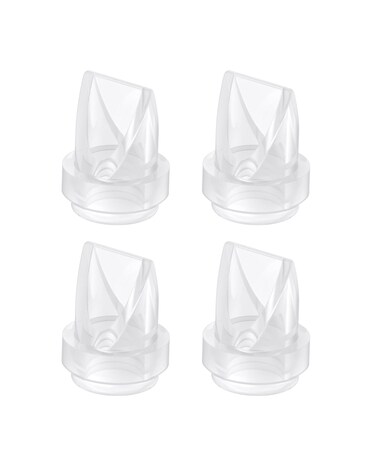 eufy Original Duckbill Valves (4-Pack) for Wearable Breast Pump E10/S1/S1 Pro, Breast Pump Replacement Parts